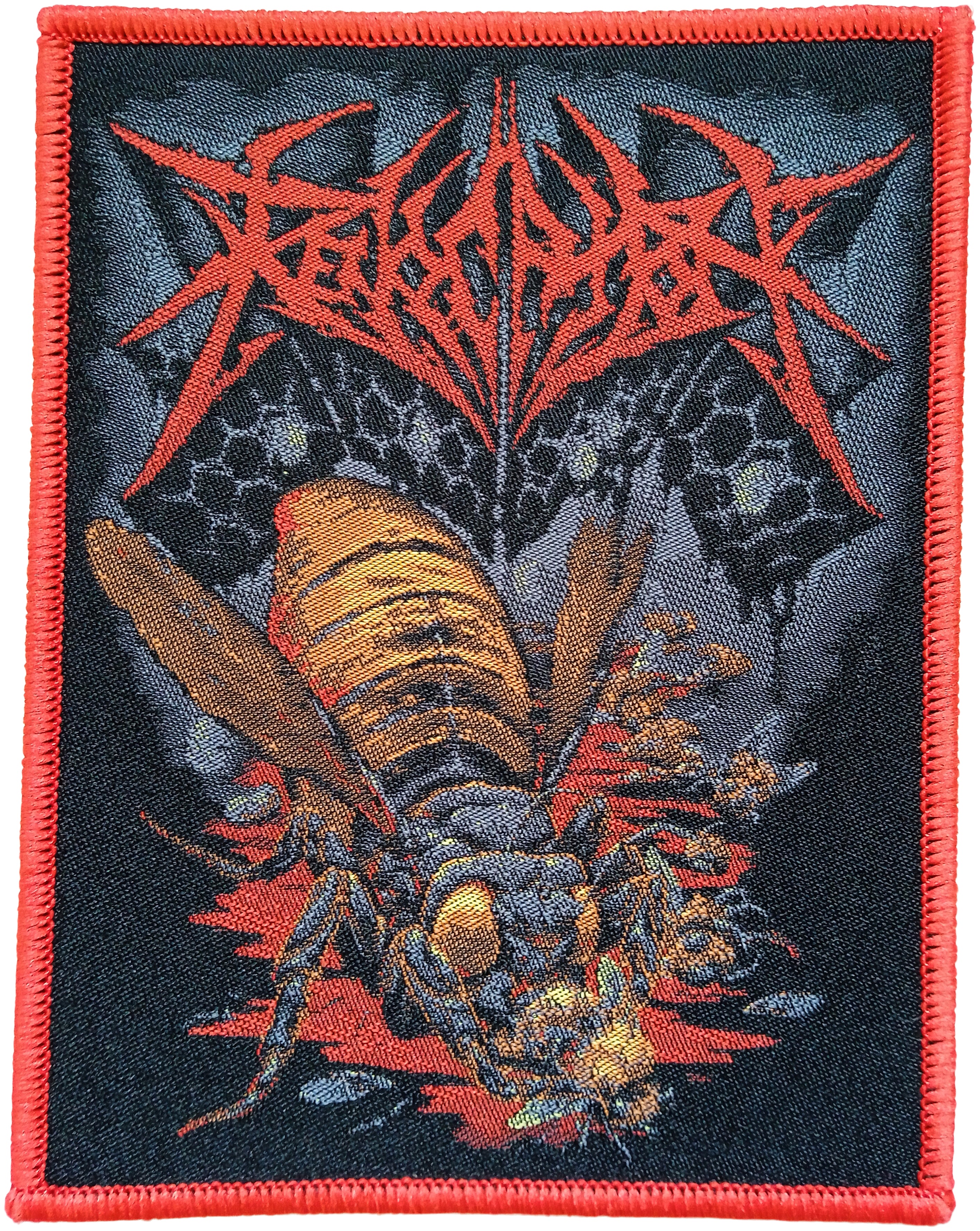 REVOCATION - The Hive - Red Border - 10,8 x 8,3 cm - Patch