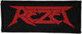 REZET - Logo - 4 cm x 10,1 cm - Patch