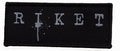 RIKET - Logo - 4 x 9,5 cm - Patch
