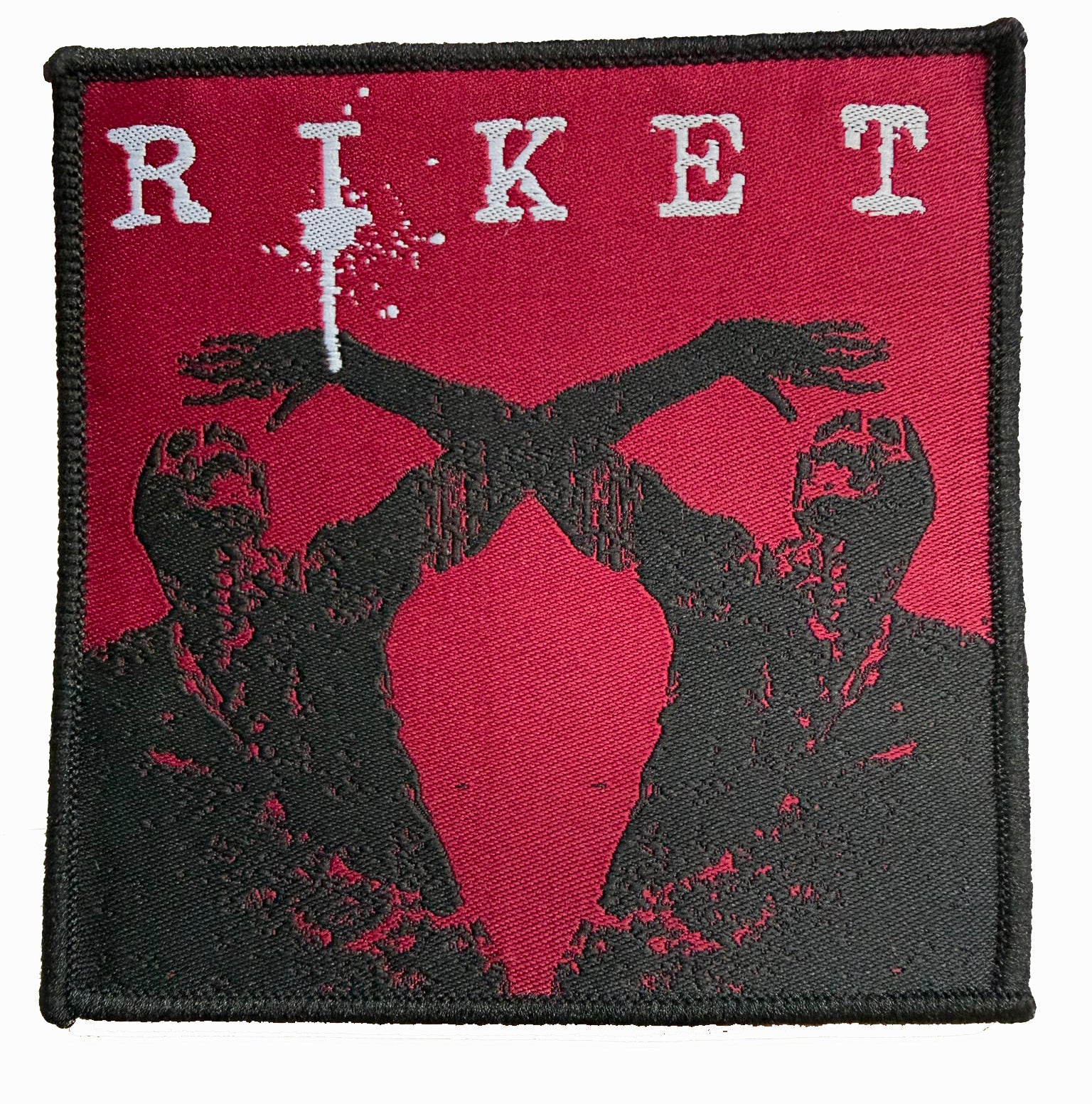 RIKET - Red Death - 10,1 x 10,1 cm - Patch