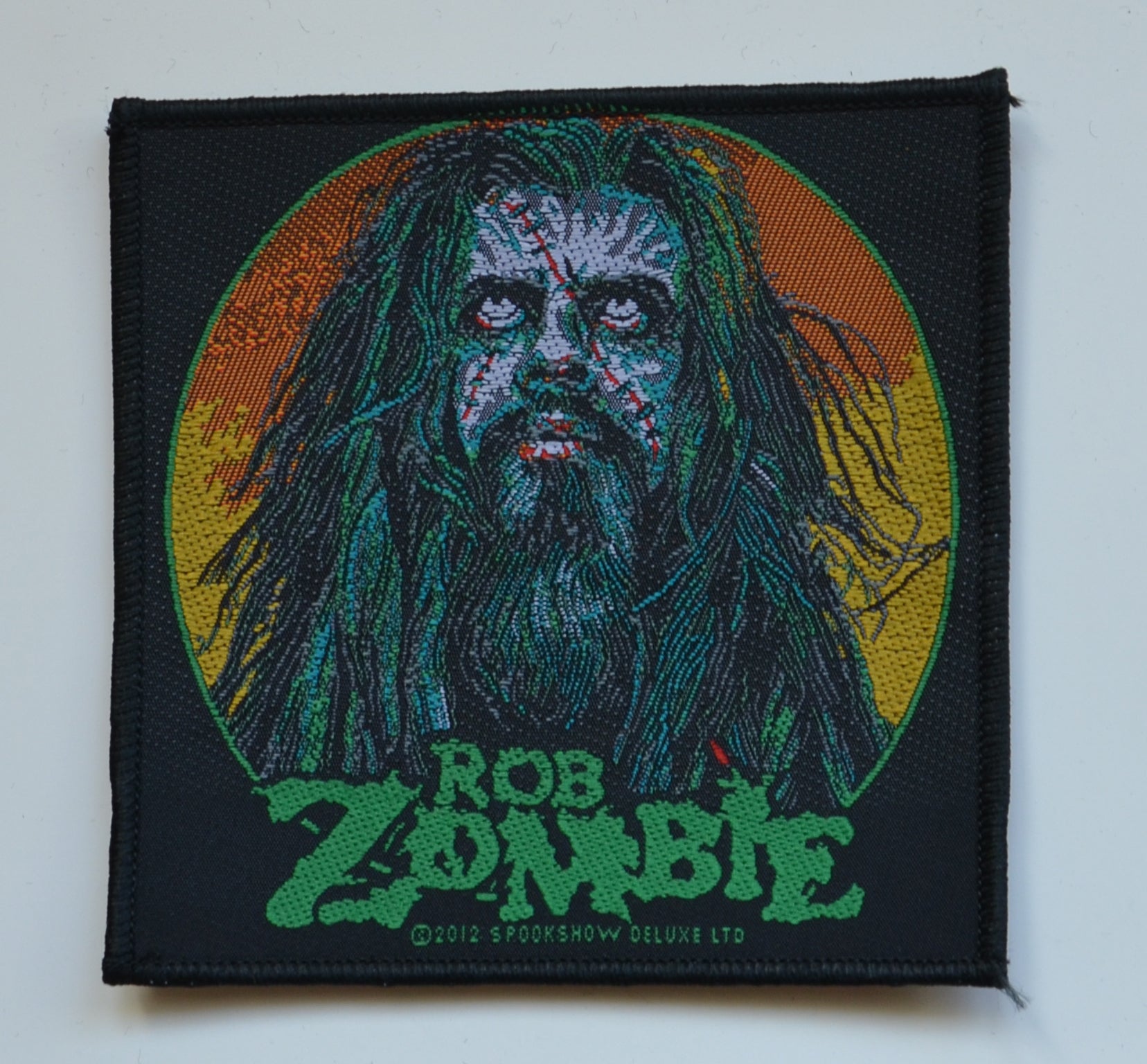 ROB ZOMBIE - Zombie Face - 10,2 x 9,8 cm - Patch
