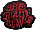 THE ROLLING STONES - Swirl Logo '82 - 8,6 x 10,2 cm - Patch