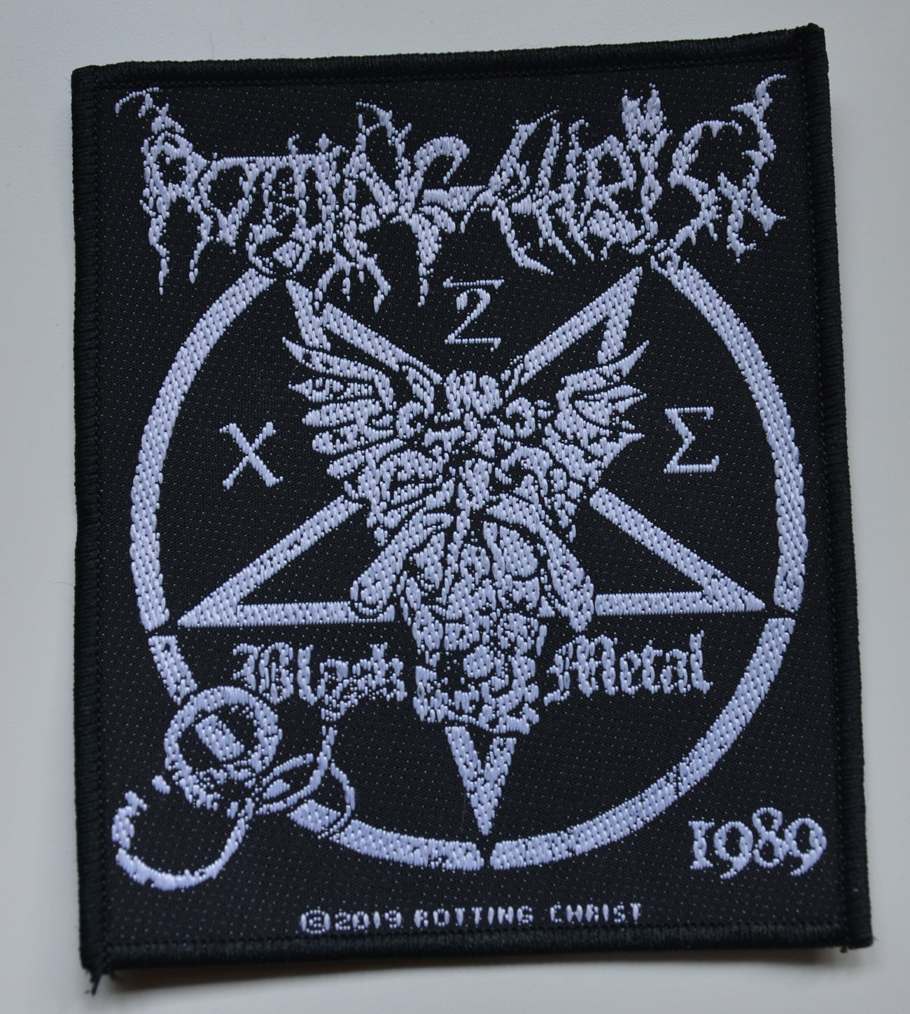 ROTTING CHRIST - Black Metal - 9 cm x 10,4 cm - Patch