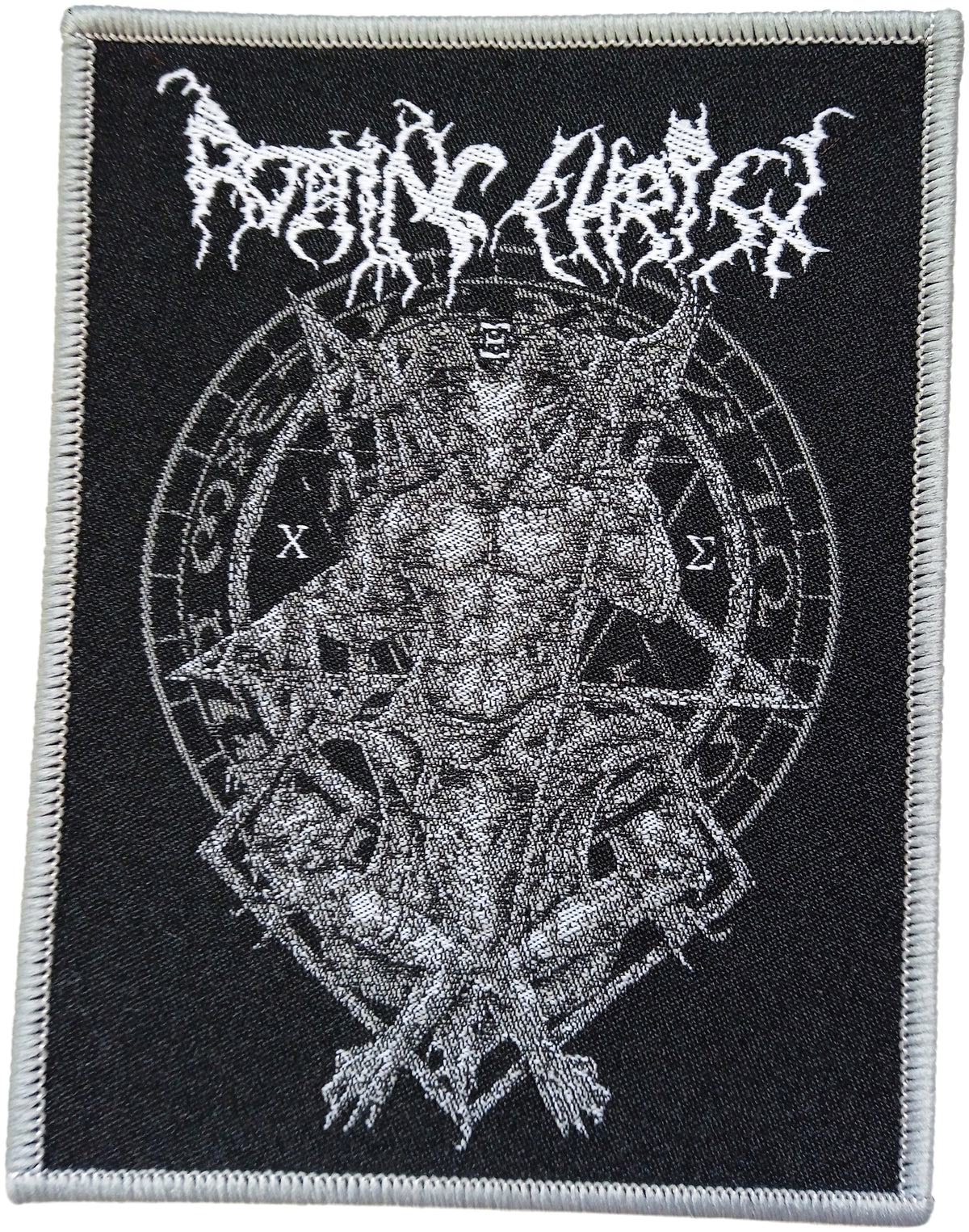 ROTTING CHRIST - Hellenic Legions - Grey Border - 10,7 x 8,1 cm - Patch