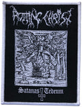 ROTTING CHRIST - Satanas Tedeum - White Border - 11,1 x 8,4 cm - Patch