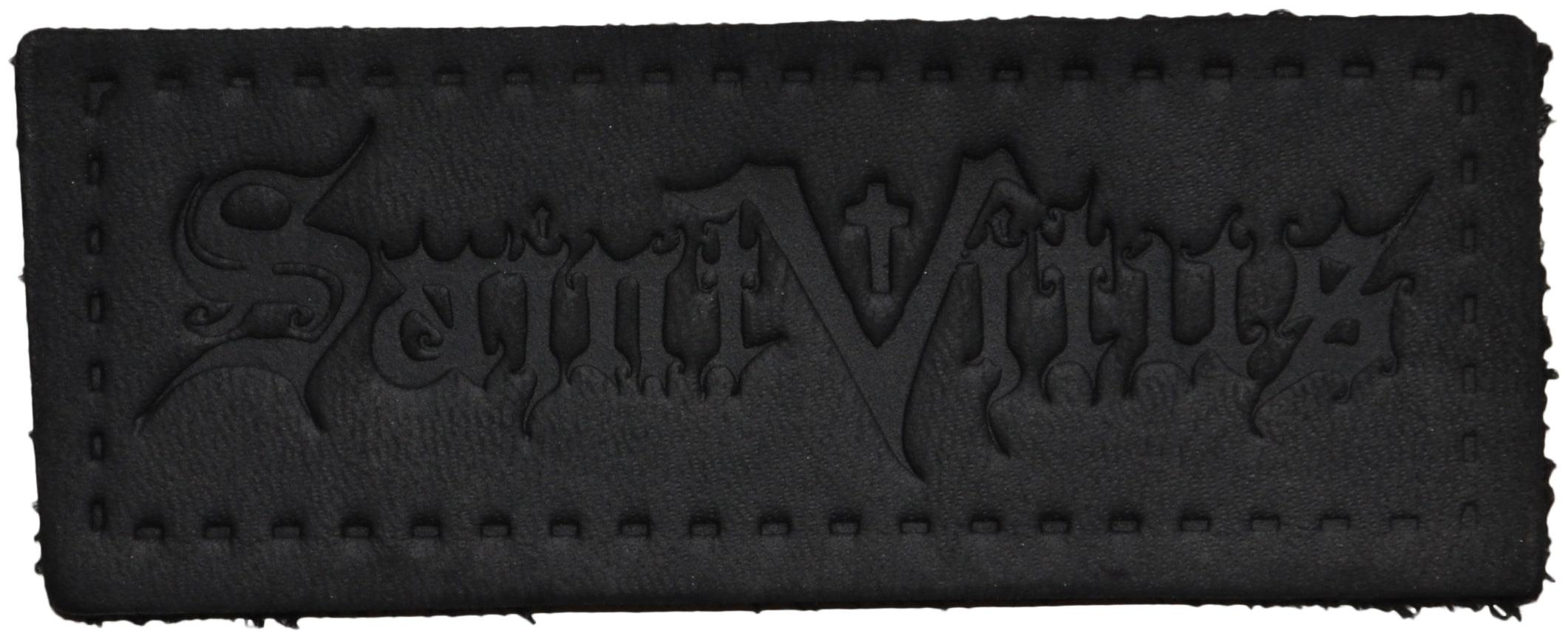 SAINT VITUS - Bandname - Leather-Patch - 10,2 cm x 4,2 cm - Patch