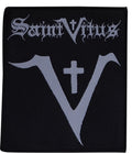 SAINT VITUS - White-Logo - 9,5 cm x 11 cm - Patch