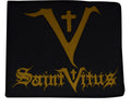 SAINT VITUS - Yellow-Logo - 10 cm x 8,5 cm - Patch