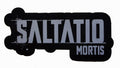 SALTATIO MORTIS - Logo Die Cut - 7,4 x 15 cm - Patch