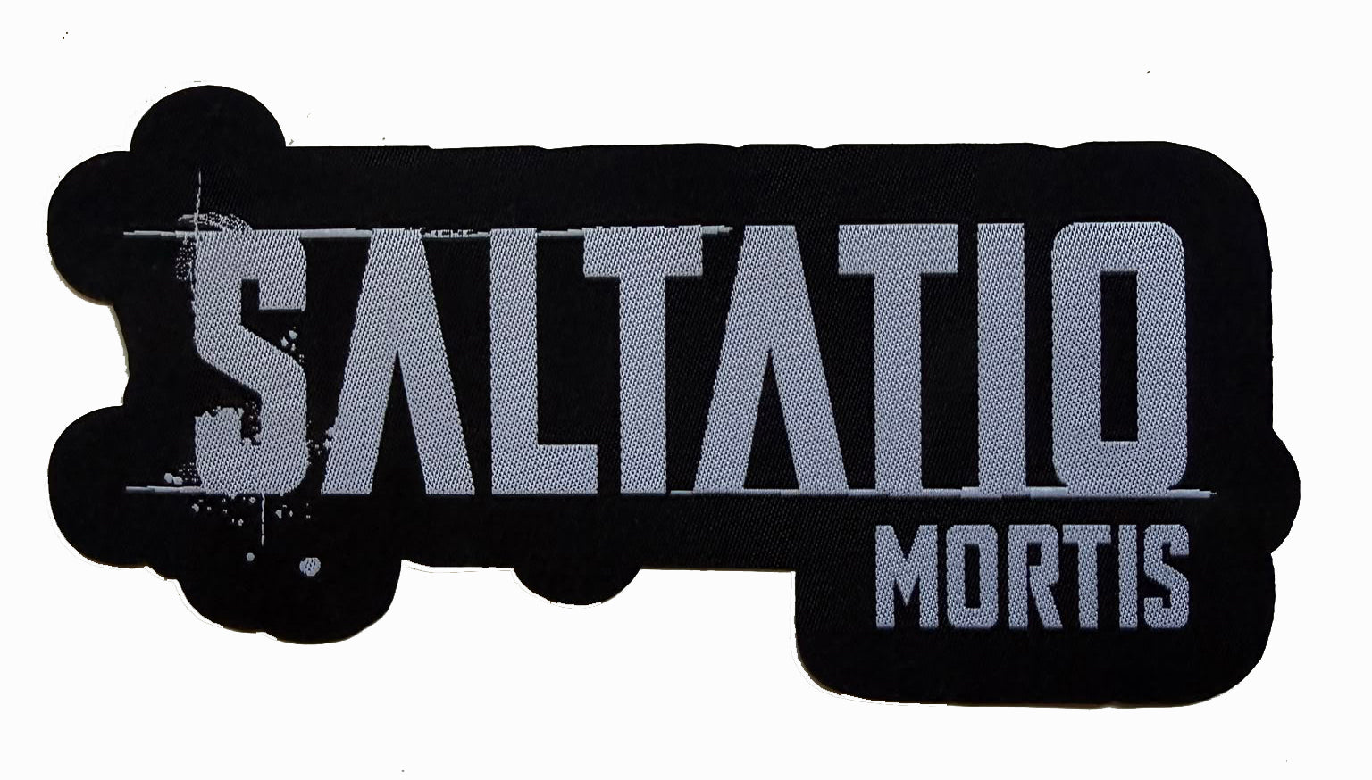 SALTATIO MORTIS - Logo Die Cut - 7,4 x 15 cm - Patch