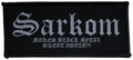 SARKOM - Makes Black Metal Great Again !!! - 4,4 x 10,1 cm - Patch