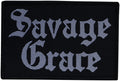 SAVAGE GRACE - Logo - 10,2 x 7 cm - Patch