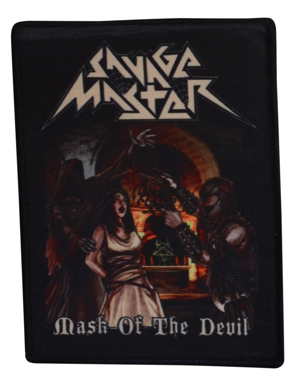 SAVAGE MASTER - Mask Of The Devil - 10 x 13 cm - Patch