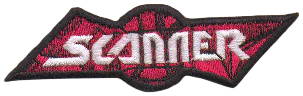 SCANNER - Hypertrace Logo Cut Out - 10 cm x 3,1 cm - Patch