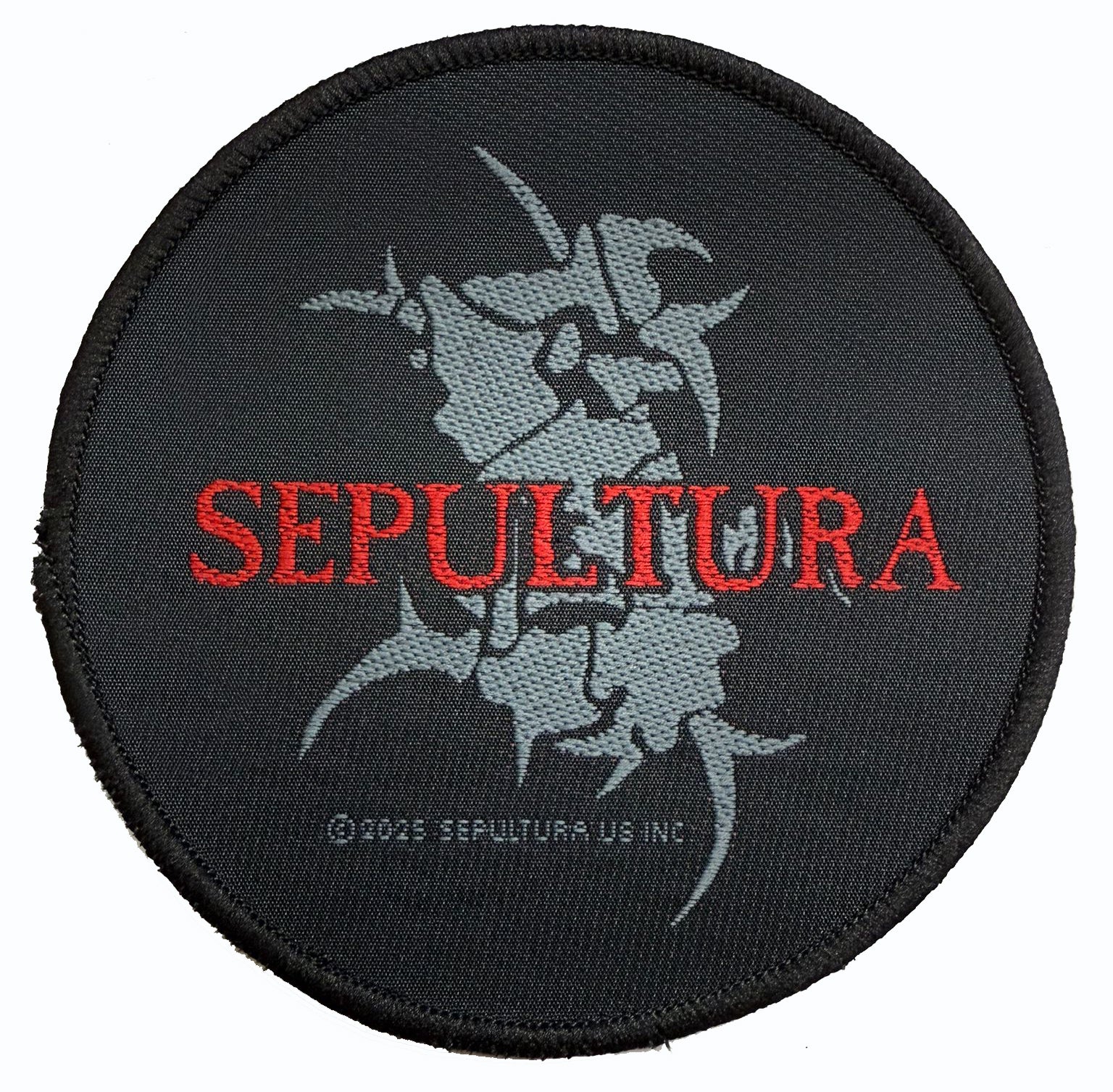 SEPULTURA - Logo & Tribal S - 9,3 cm - Patch
