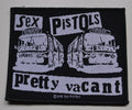 SEX PISTOLS - Pretty Vacant - 10,2 cm x 8,4 cm - Patch