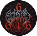 SINISTER - 666 - 10 cm - Patch