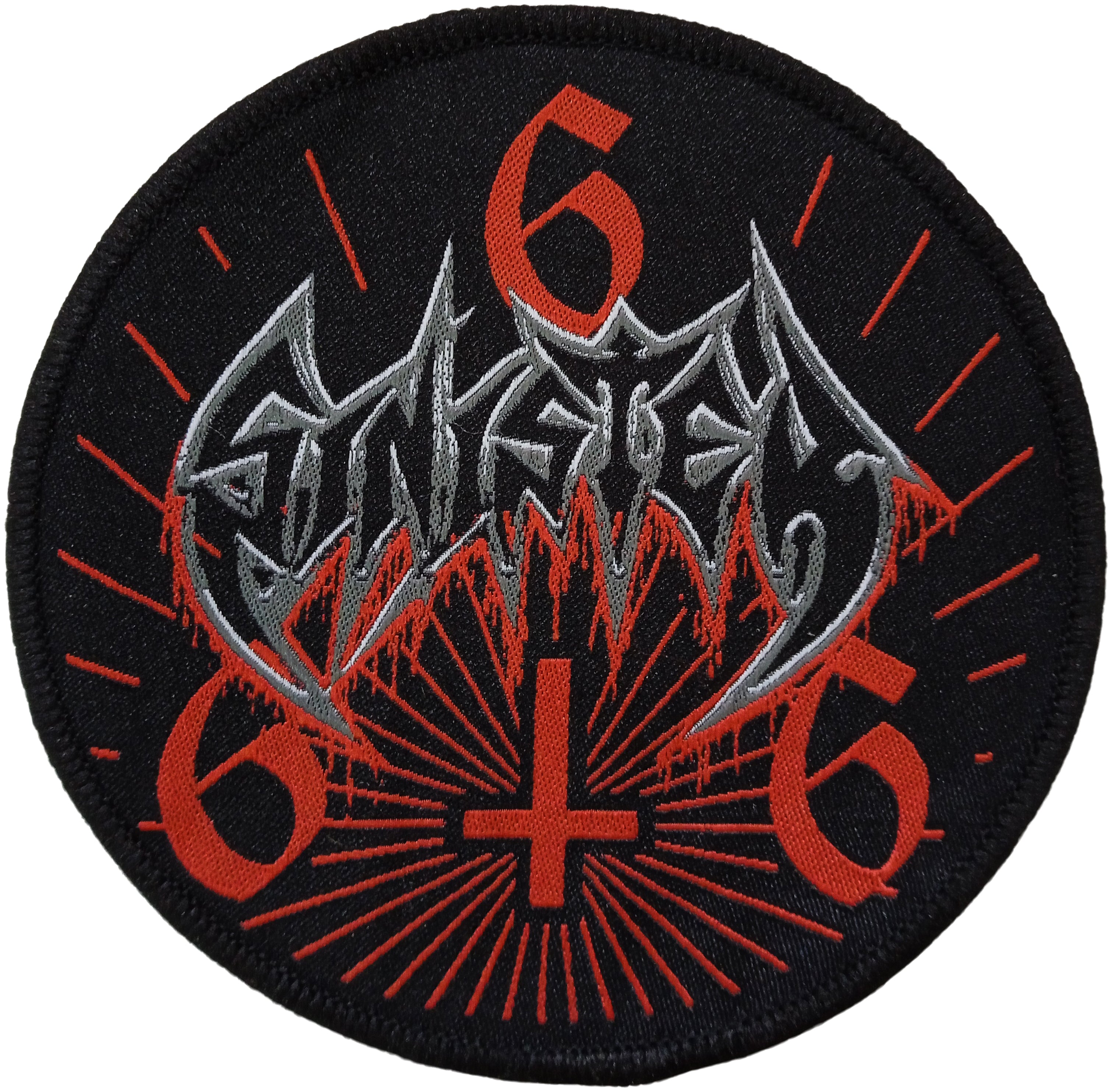 SINISTER - 666 - 10 cm - Patch