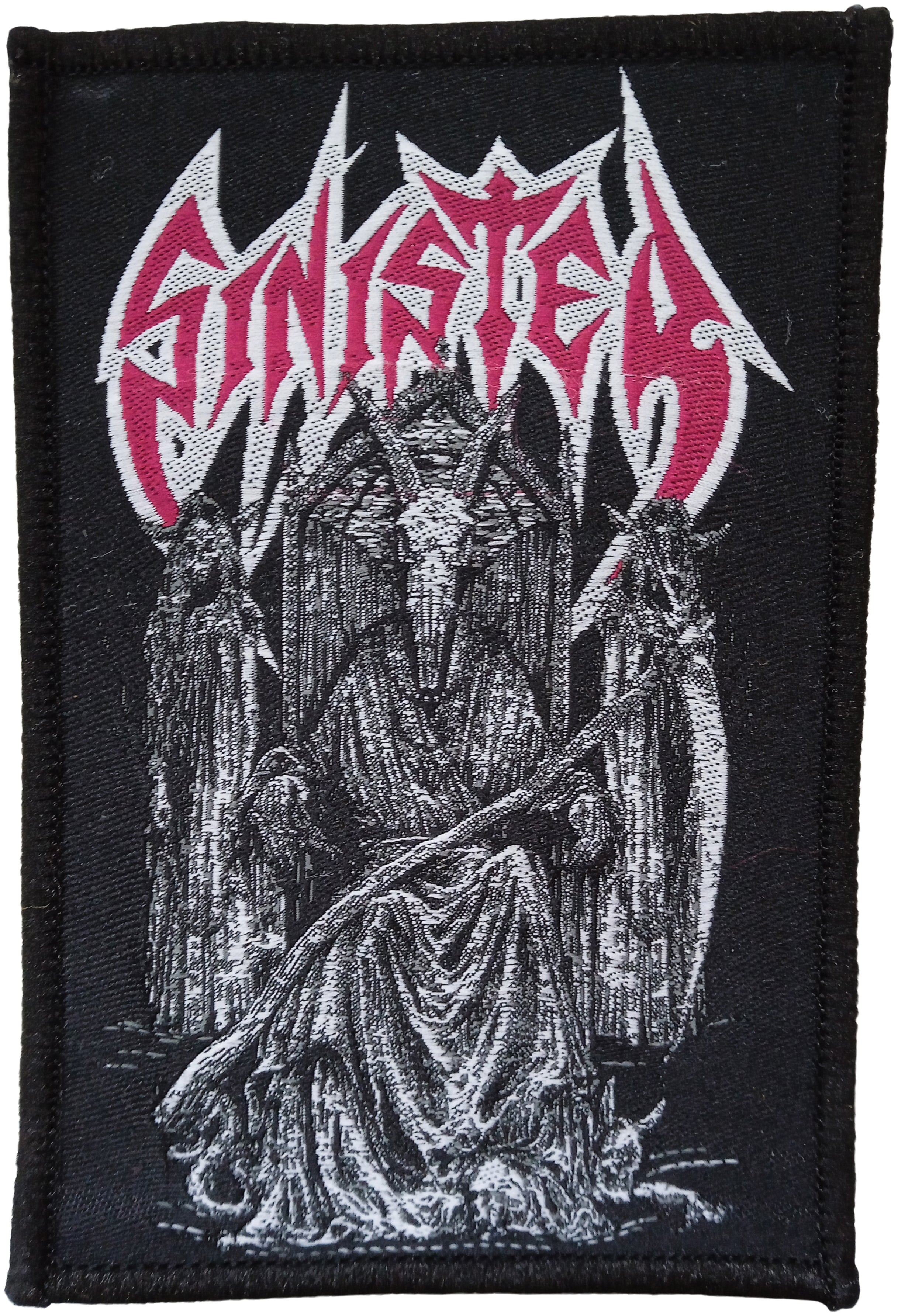 SINISTER - Enthroned Reaper - 7,2 x 10,7 cm - Patch