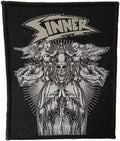 SINNER - Brotherhood Dead Angels - 7,8 x 9,8 cm - Patch