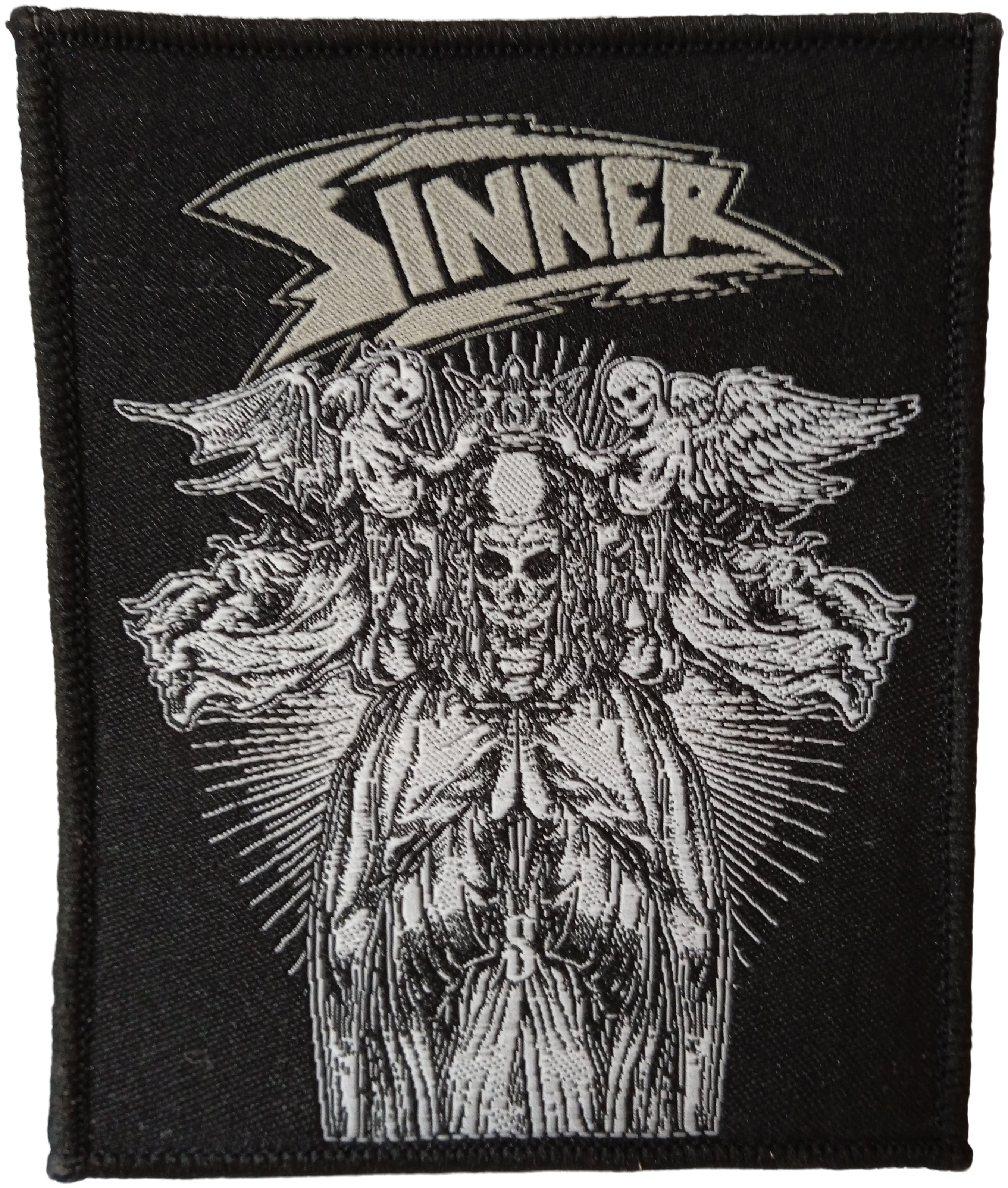 SINNER - Brotherhood Dead Angels - 7,8 x 9,8 cm - Patch