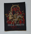 SLAYER - Hell Awaits 8,2 x 10,3 cm - Patch
