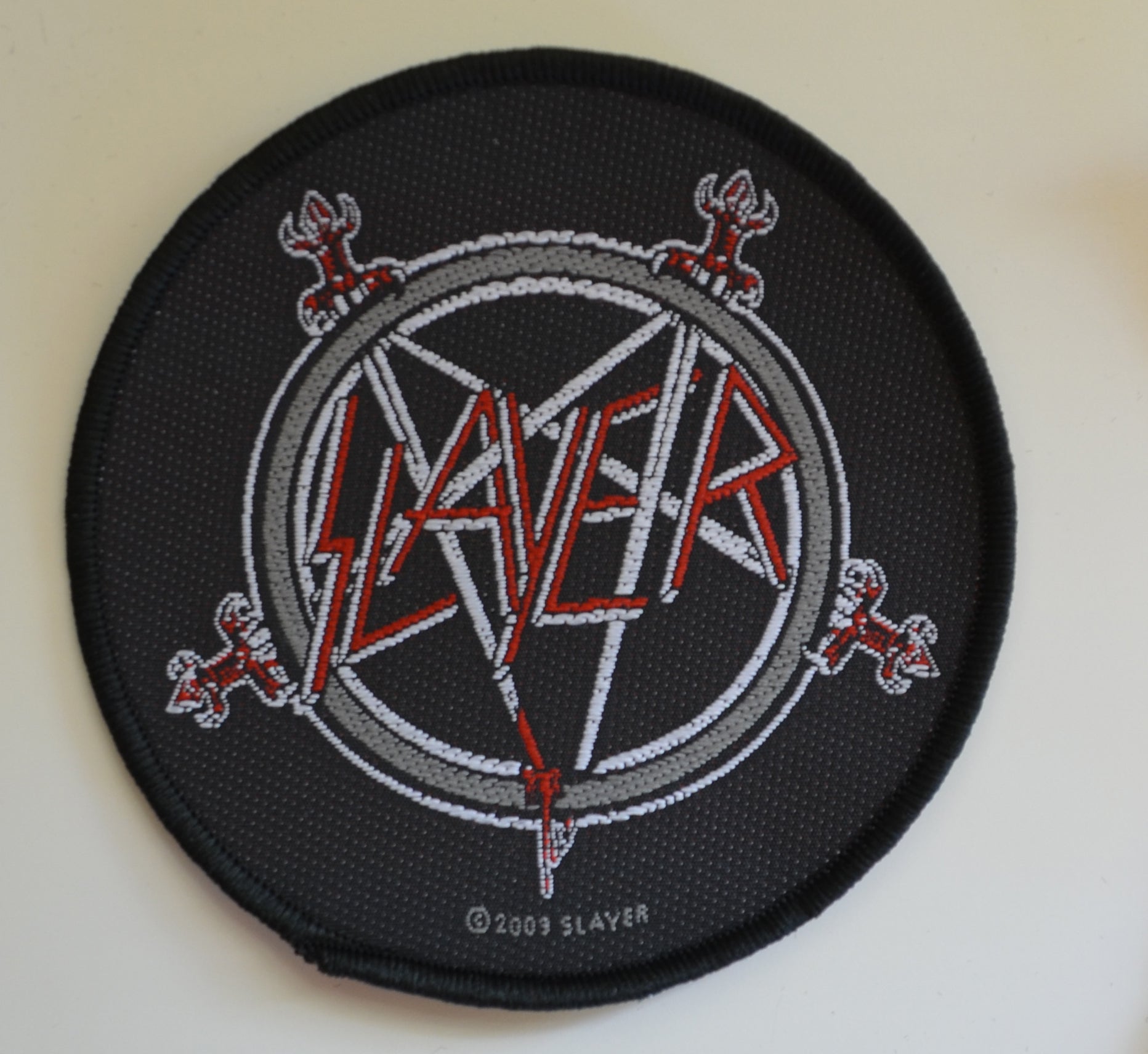 SLAYER - Pentagram - 9,5 cm - Patch