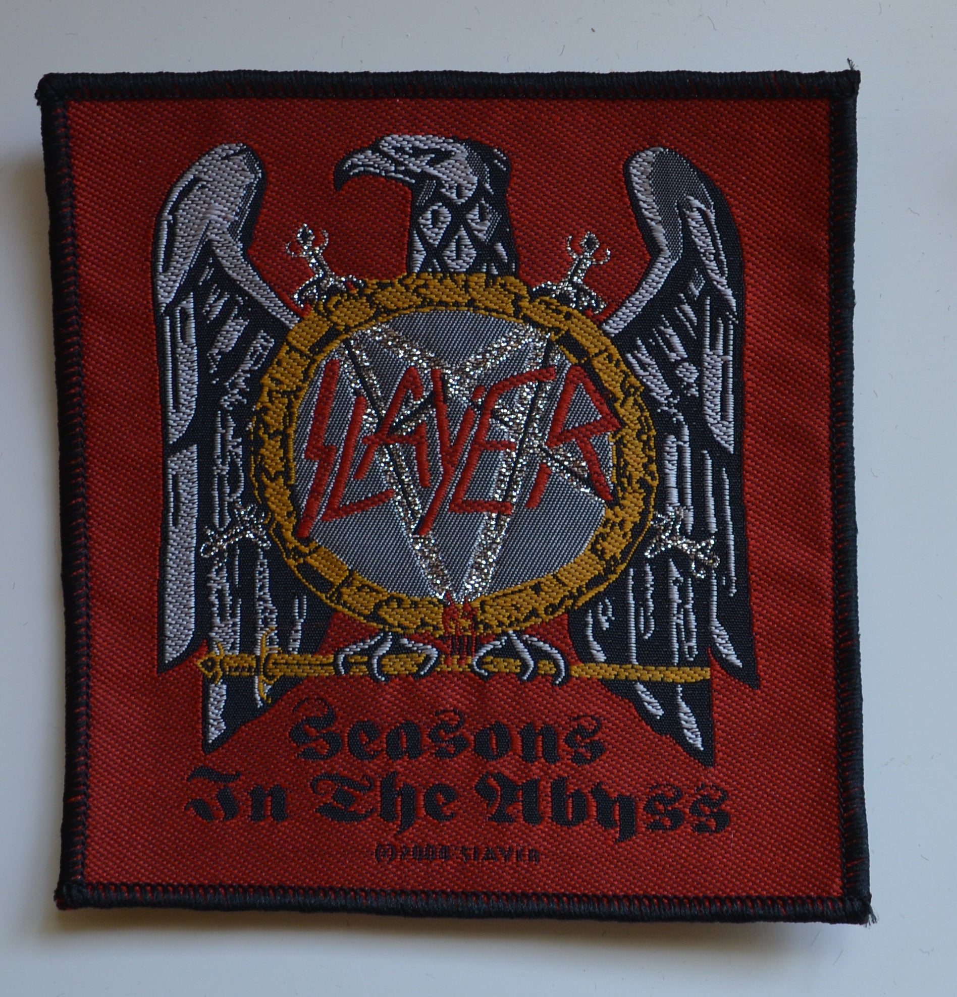 SLAYER - Seasons In The Abyss - 9,8 x 10,3 cm - Patch