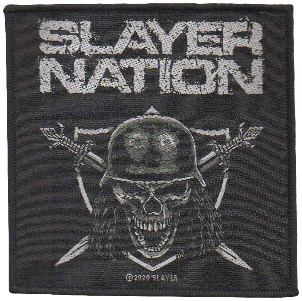 SLAYER - Slayer Nation - 10 cm x 10 cm - Patch