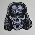 SLAYER - Wehrmacht Skull Cut Out - 9,1 cm x 9 cm - Patch