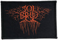 SOLBRUD - Red Logo - 6,8 x 9,9 cm - Patch