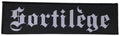 SORTILEGE - Logo Superstripe - 5,4 x 19,8 cm - Patch