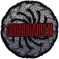 SOUNDGARDEN - Logo Swirl B&W - 8,8 x 9 cm - Patch