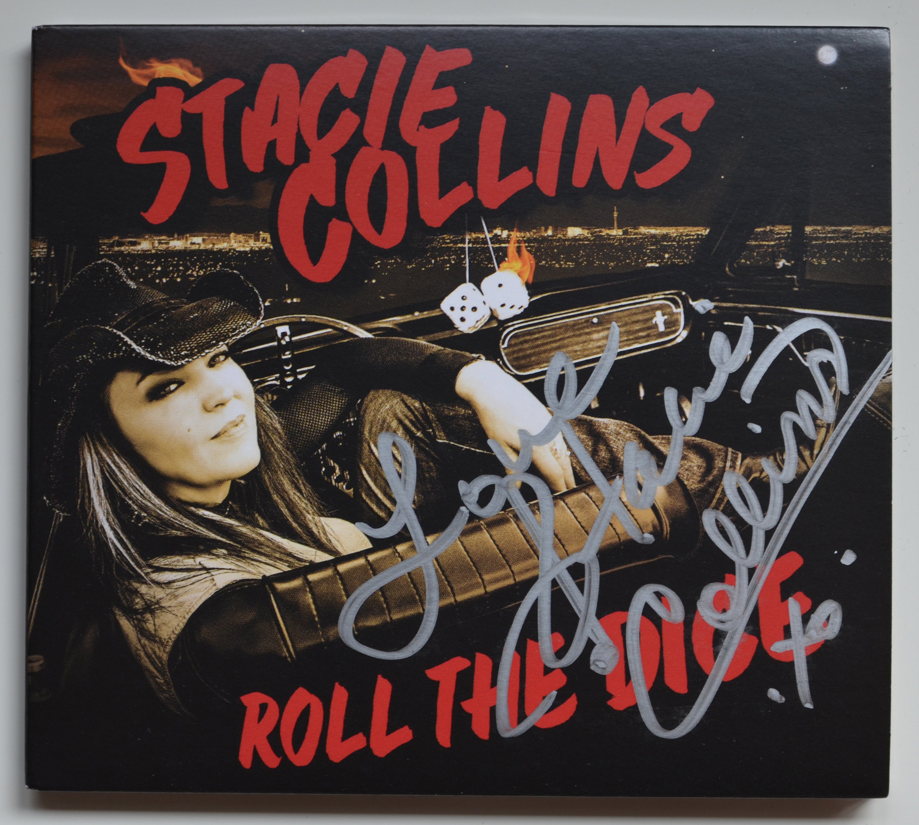 STACIE COLLINS - Roll The Dice - Signed Digipak - CD