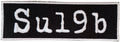 SU19B - Logo - 3,9 x 11,9 cm - Patch