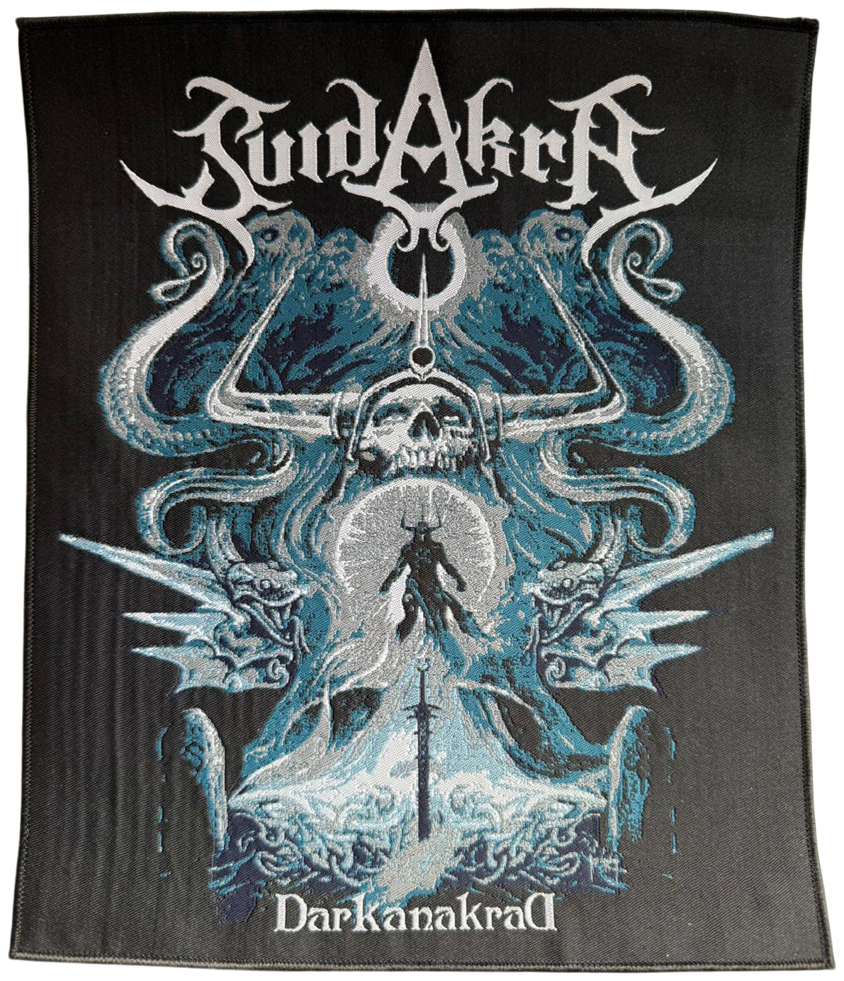 SUIDAKRA - Darkanakrad - 28,7 x 24,7 cm - Woven ! - Backpatch