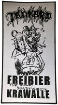 TANKARD - Freibier Für Alle, Sonst Gibt's Krawalle - Woven Backpatch - 29,3 x 15,7 cm - Backpatch