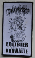 TANKARD - Freibier Fuer Alle, Sonst Gibt’s Krawalle - 5,5 cm x 10,1 cm - Patch