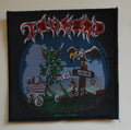 TANKARD - One Foot In The Grave - 10,2 cm x 10,2 cm - Patch