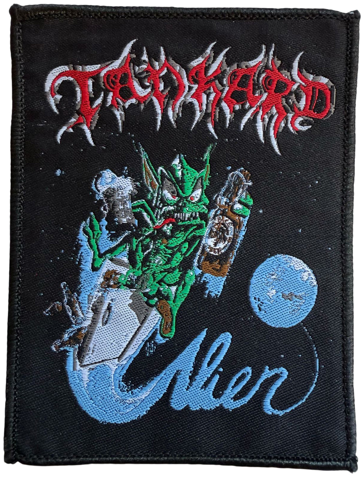 TANKARD - Alien - 10,4 x 8 cm - Patch