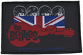 THE BEATLES - Union Jack Guitar - 10,5 x 7,2 cm - Patch