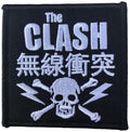 THE CLASH - Skull & Crossbones - 8,1 x 8,1 cm - Patch