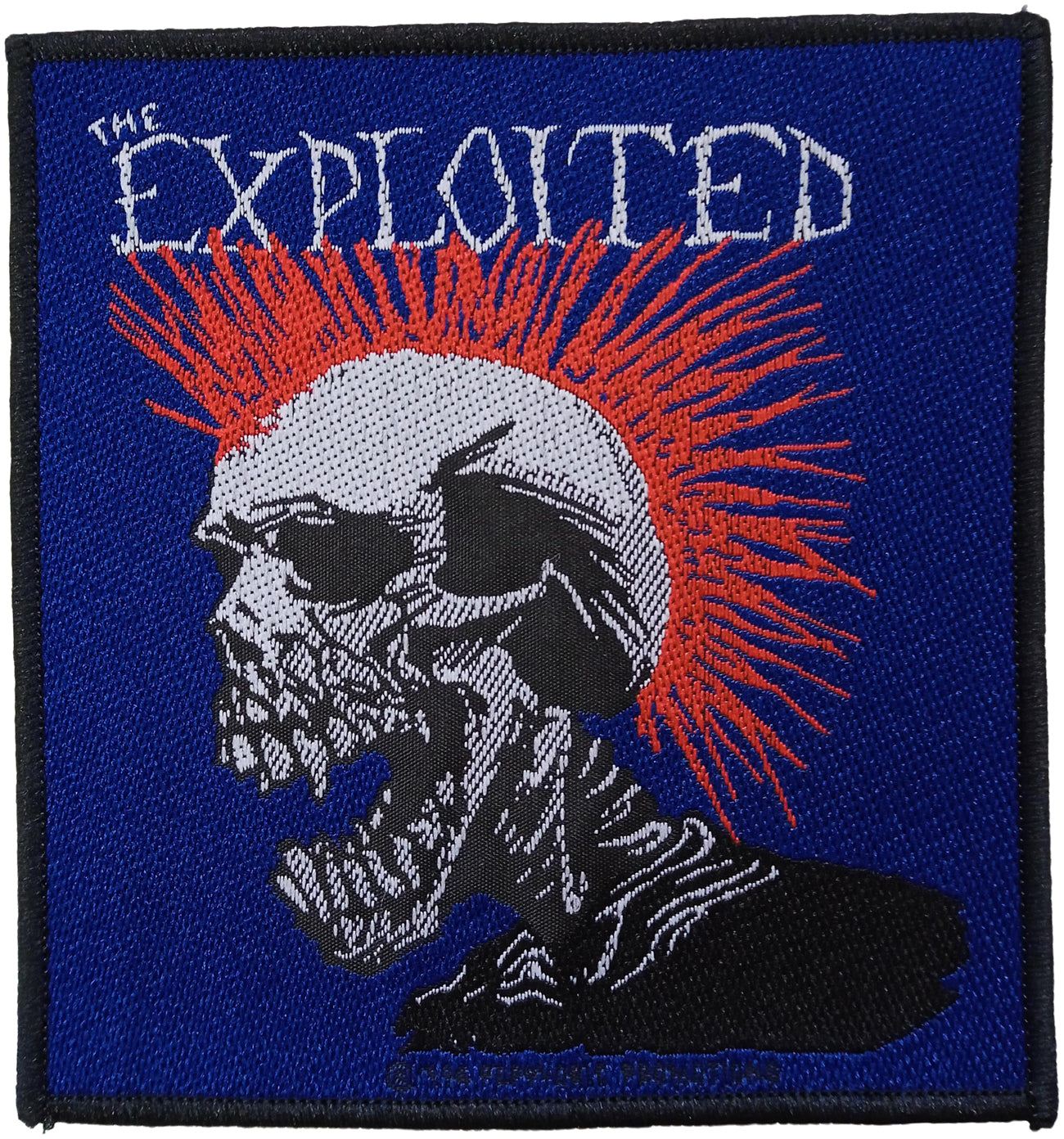 EXPLOITED - Mohican Multicolour - 9,6 x 10,2 cm - Patch