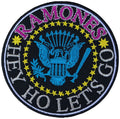 RAMONES - Hey Ho Let's Go V2 - 8 cm - Patch