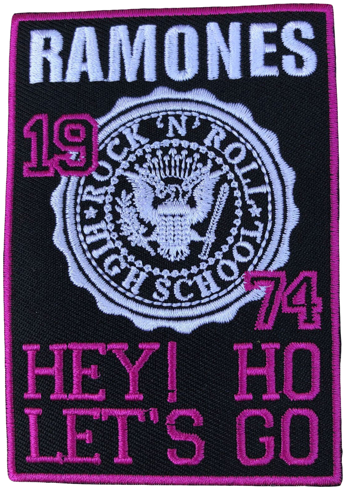 RAMONES - High School - 9,8 x 6,8 cm - Patch