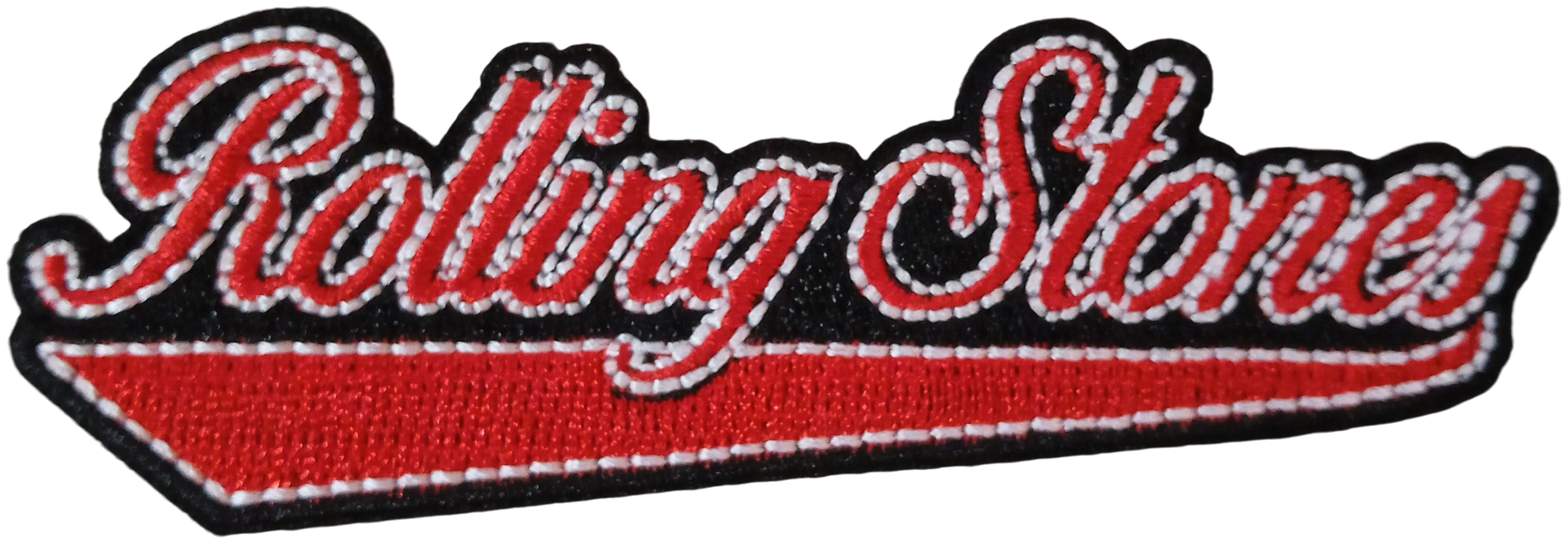 THE ROLLING STONES - Logo Cut Out - 3,1 x 9,1 cm - Patch