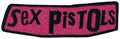 SEX PISTOLS - Logo - 2,8 x 9,3 cm - Patch