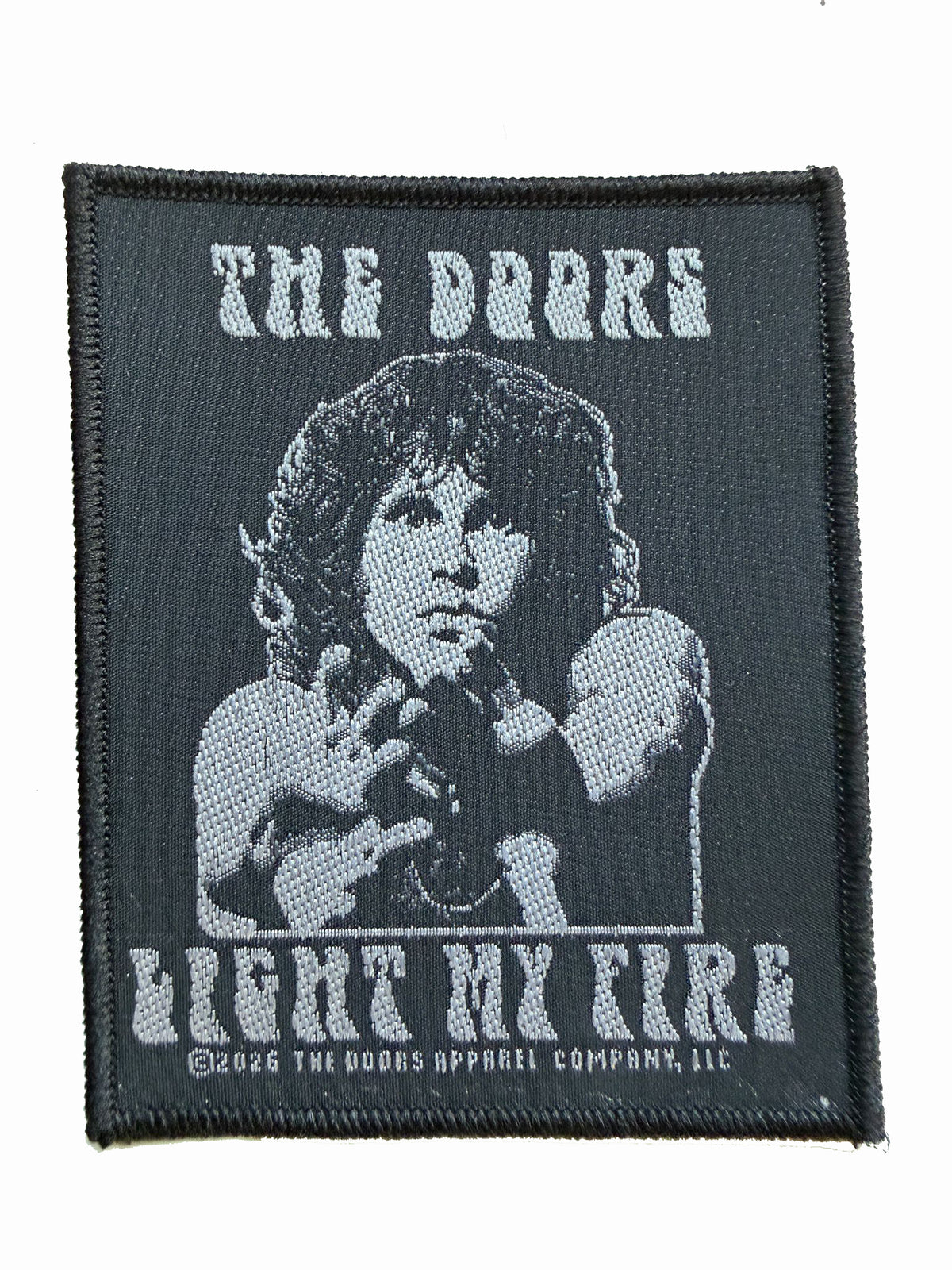 THE DOORS - Light My Fire - 10 x 8,2 cm - Patch