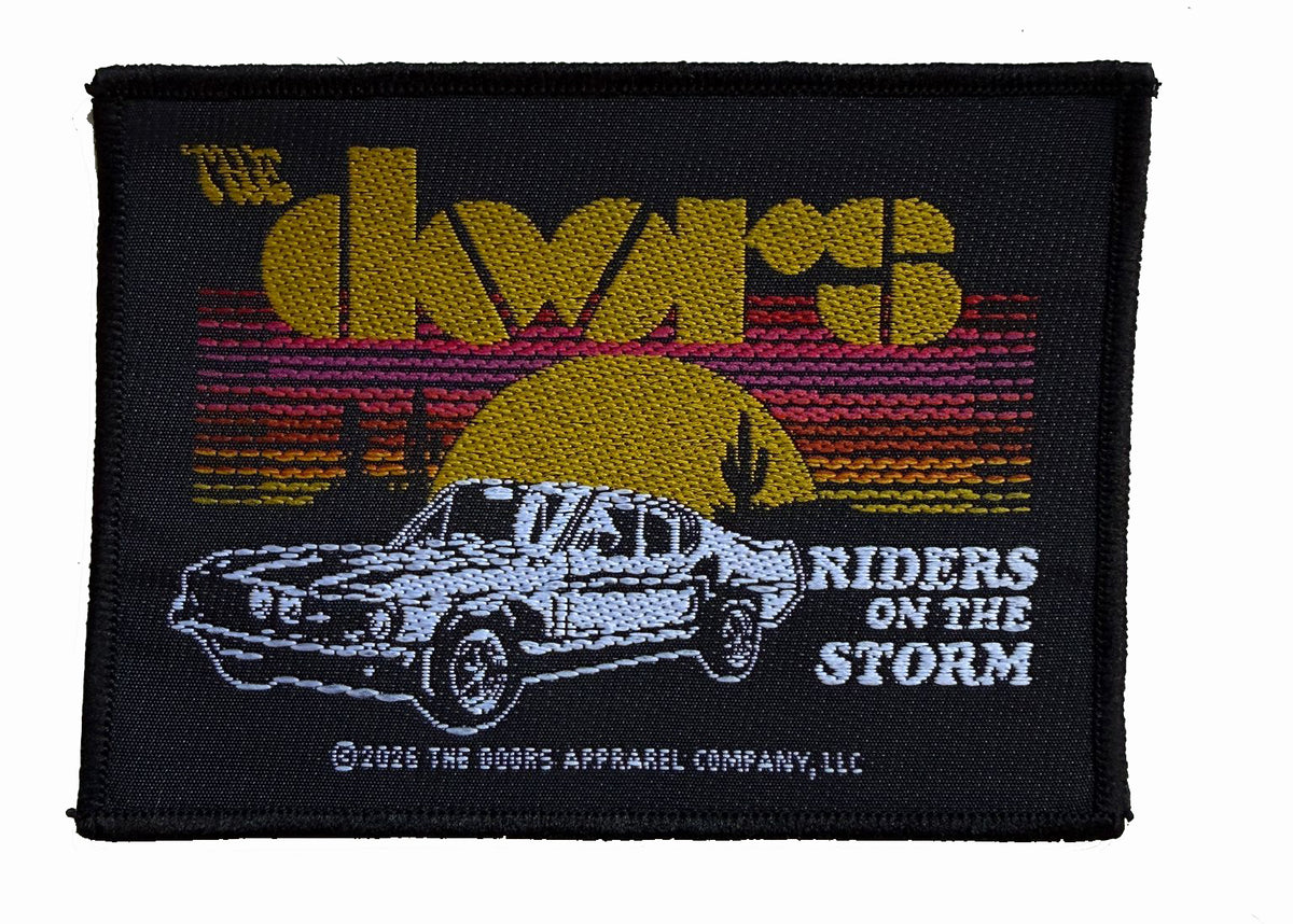 THE DOORS - Riders On The Storm - 7,3 x 10 cm - Patch