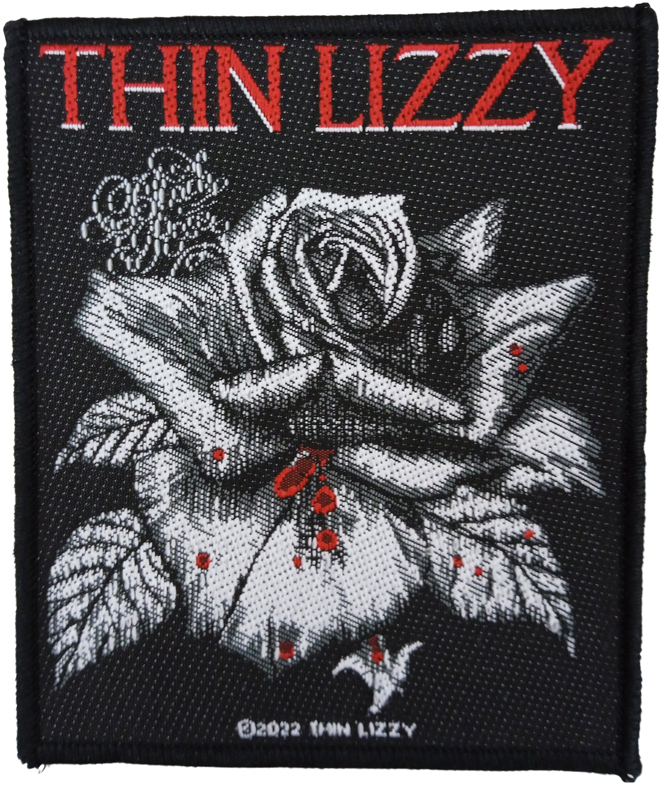 THIN LIZZY - Black Rose - 8,4 x 10 cm - Patch